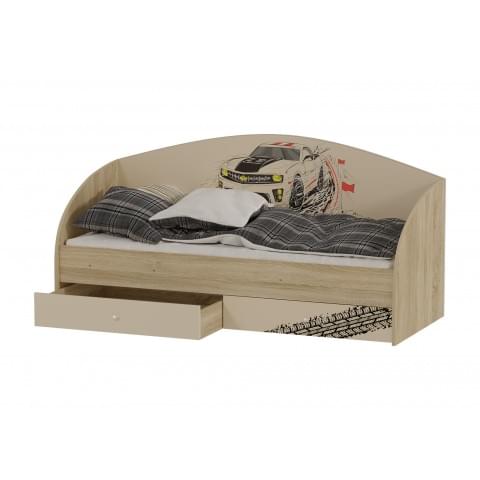 Кровать Форсаж ТМК с ящиками (щиты)