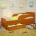 Кровать детская Антошка с бортиком на латах