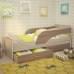 Кровать детская Антошка с бортиком на латах