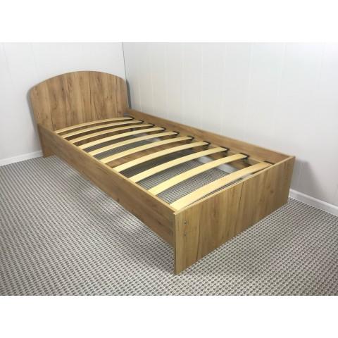 Кровать односпальная ЛДСП, кромка АБС 1 мм Кровать односпальная ЛДСП, кромка АБС 1 мм