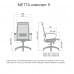 Кресло компьютерное МЕТТА комплект 9 + нижняя часть 17833